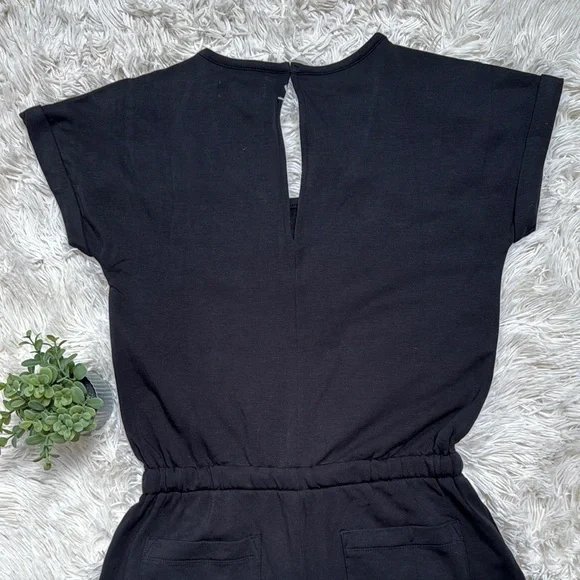 🎉HP🎉 Lou & Grey Scoop Neck Romper 💗 Black - Picture 9 of 15